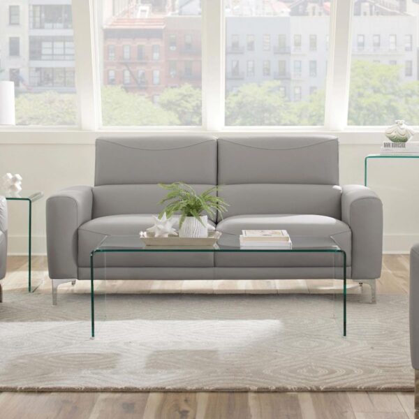 Upholstered Track Arm Sofa Taupe - Image 3