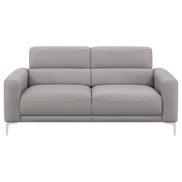 Upholstered Track Arm Sofa Taupe