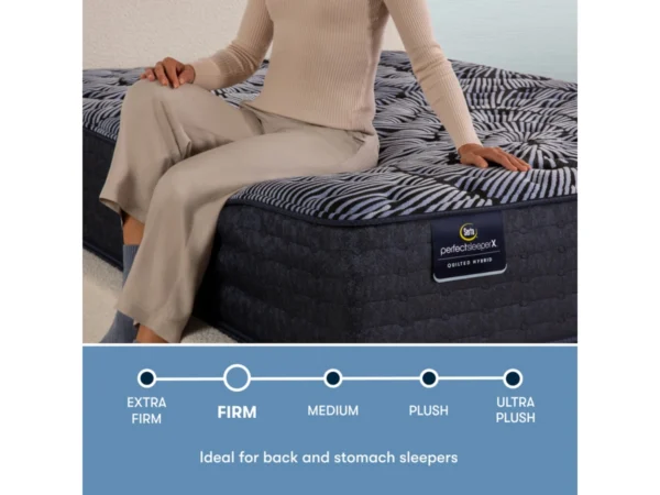 Perfect Sleeper X Knox Firm 13.5 in. King Hybrid Mattress - Image 2