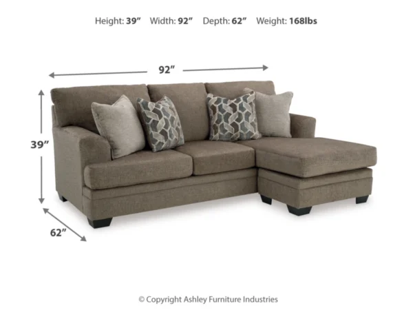 Stonemeade Sofa Chaise - Image 4
