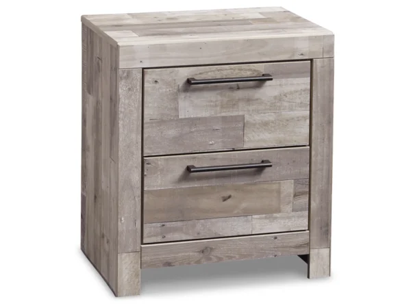 Effie Queen Panel Bed with Mirrored Dresser and Nightstand - Image 5