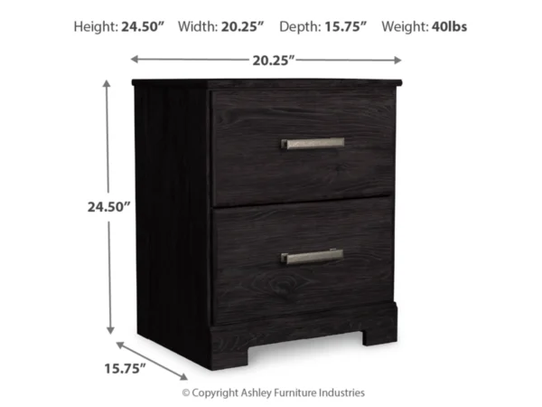 Belachime King Panel Bed with Mirrored Dresser and Nightstand - Image 8