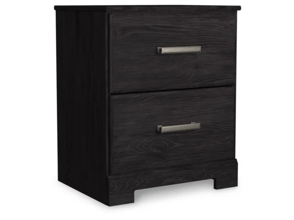 Belachime King Panel Bed with Mirrored Dresser and Nightstand - Image 5