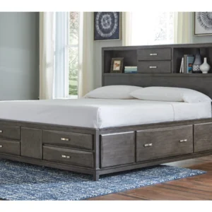 Caitbrook King Storage Bed with 8 Drawers