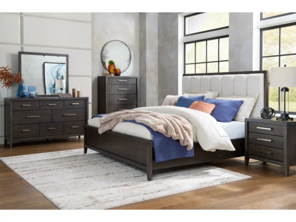 Westonfort Queen Upholstered Panel Bed - Image 5