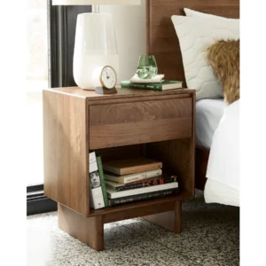 Isanti 22" 1 Drawer Charging Nightstand