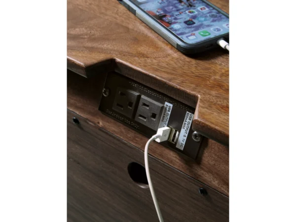 Isanti 22" 1 Drawer Charging Nightstand - Image 4