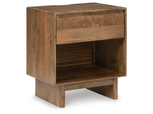 Isanti 22" 1 Drawer Charging Nightstand - Image 7