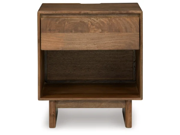 Isanti 22" 1 Drawer Charging Nightstand - Image 5