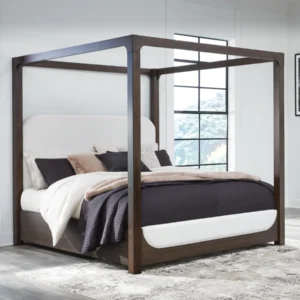 Breckington King Next-Gen Nuvella™ Performance Fabric Canopy Bed