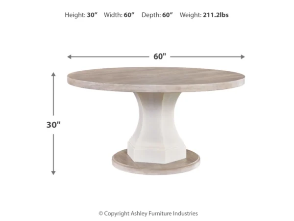 Jorlaina Dining Table and 6 Chairs - Image 6