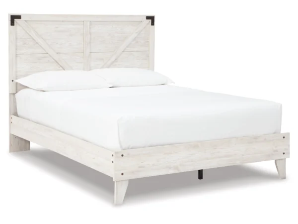 Shawburn Queen Crossbuck Panel Platform Bed - Image 2