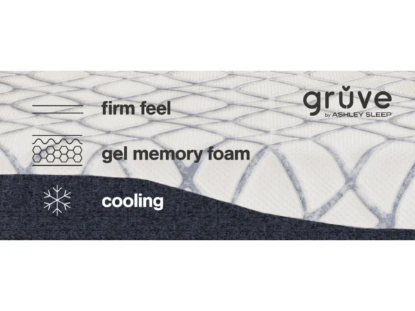 Gruve 10" Firm Memory Foam King Mattress - Image 3