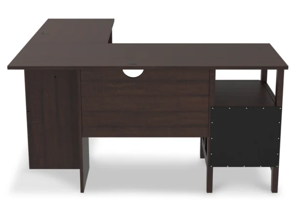Camiburg 59" L-Shaped Home Office Desk with Drawer - Image 5