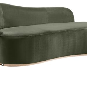 Gustavo Velvet Upholstered Chaise Lounge