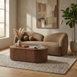 Elowen 91" Fabric Upholstered Sofa